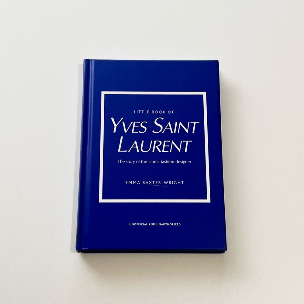 YSL coffee table book